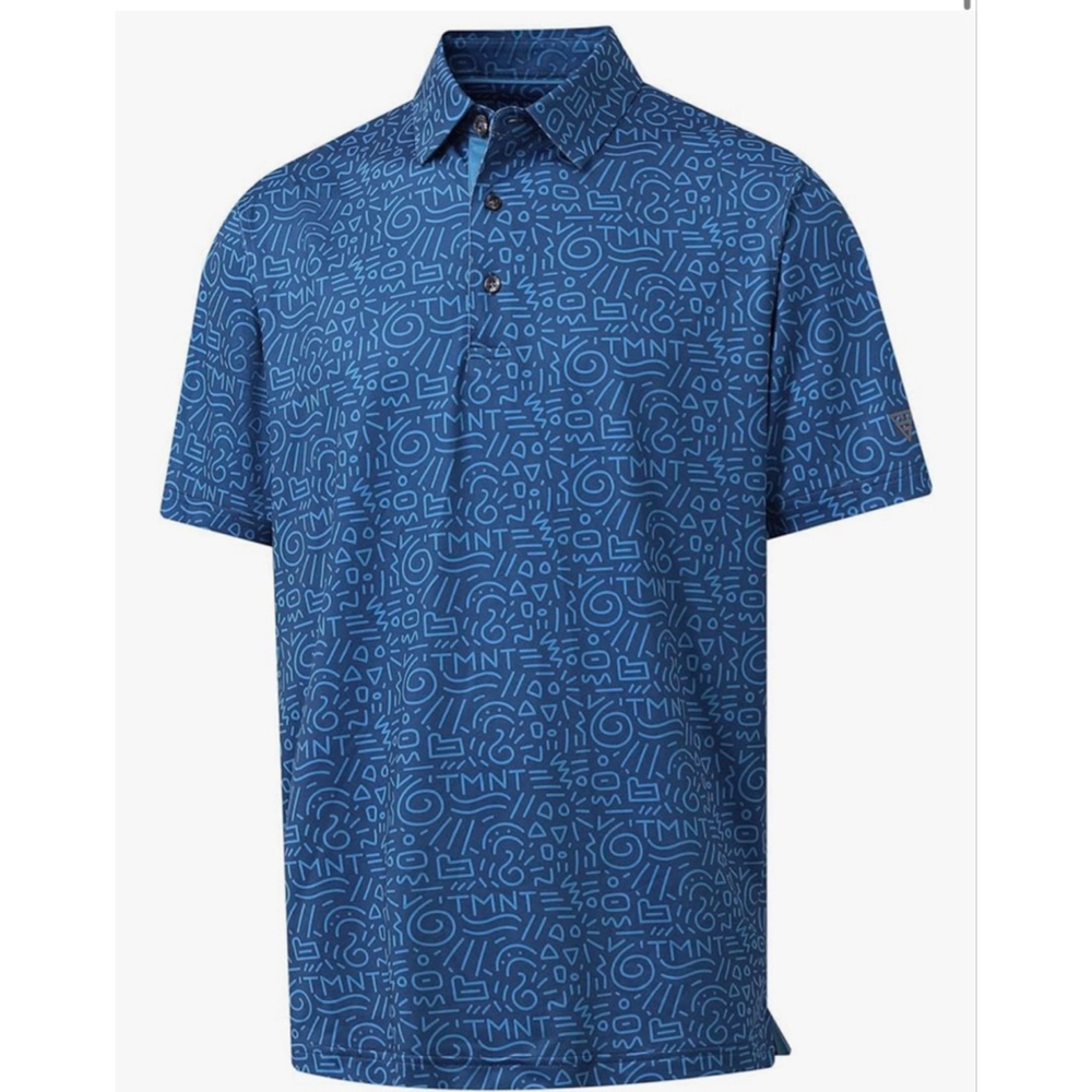 NEW M MAELREG Boys Polo Shirt Short Sleeve Performance Dry Fit Stretch 18/20